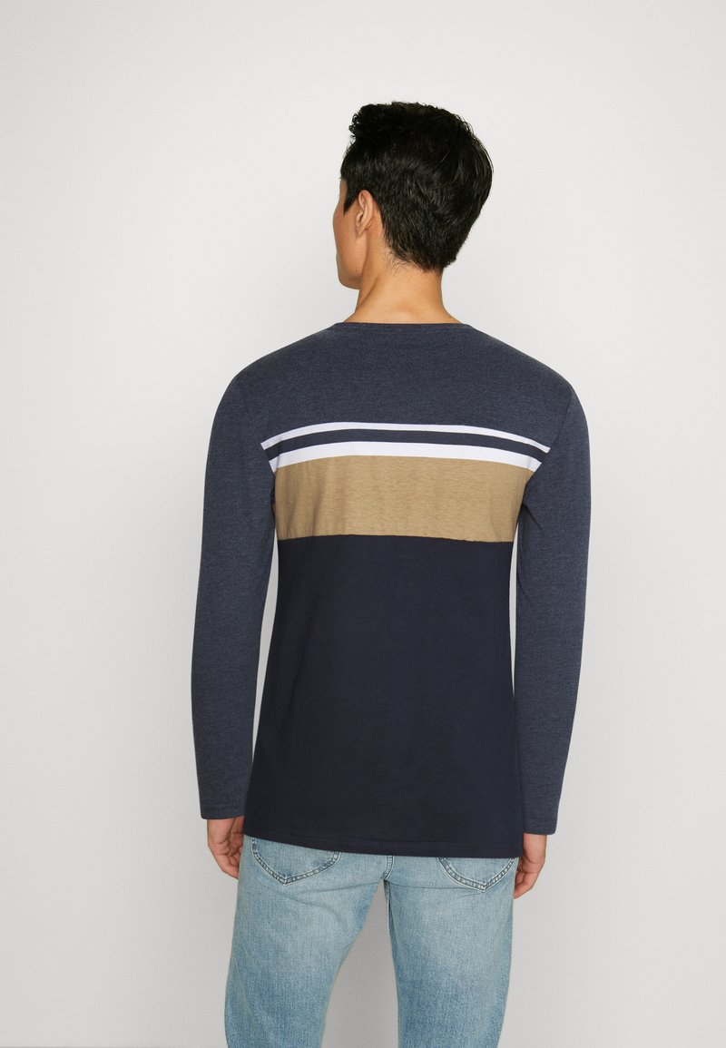 Pier One Langarmshirt - Dark Blue