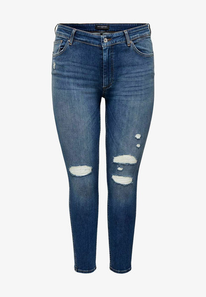 ONLY CARMAKOMA Jeans Skinny Fit - Medium Blue Denim