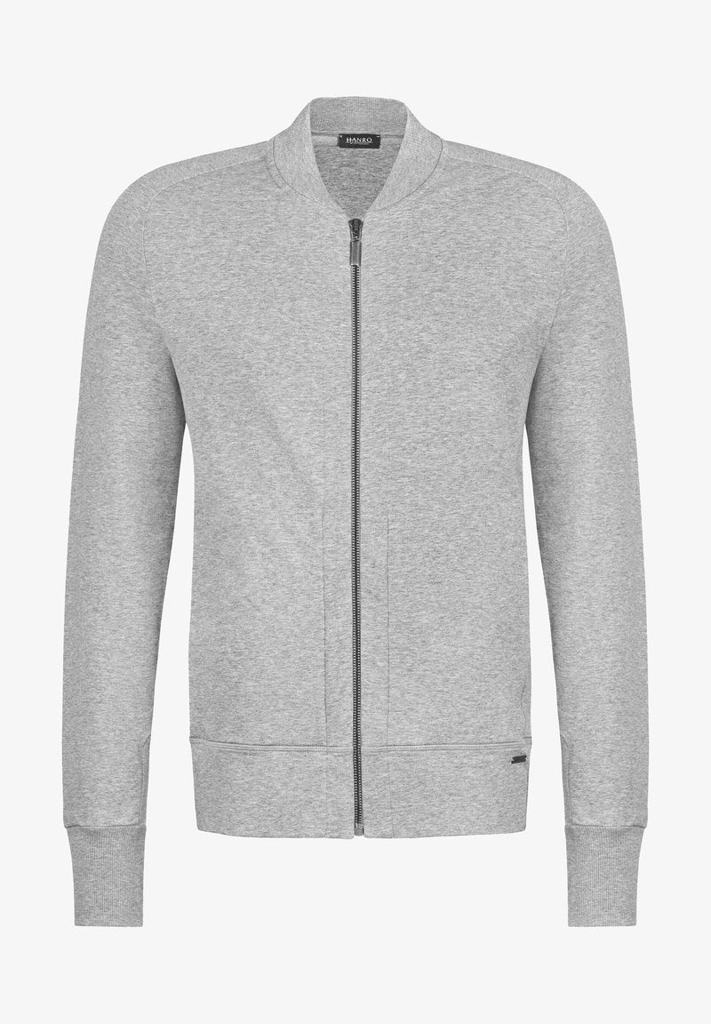 HANRO Sweatjacke - Grey Melange