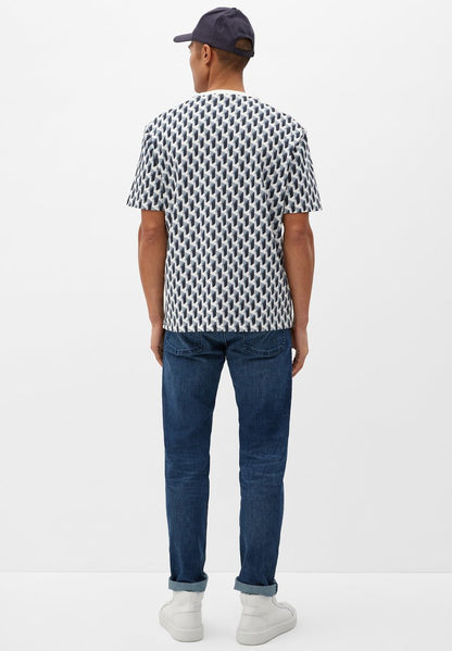 S.Oliver T-Shirt Print - Weiß