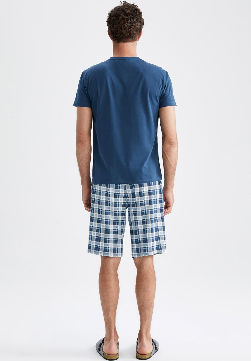 DeFacto SET REGULAR FIT - Nachtwäsche Set - Navy