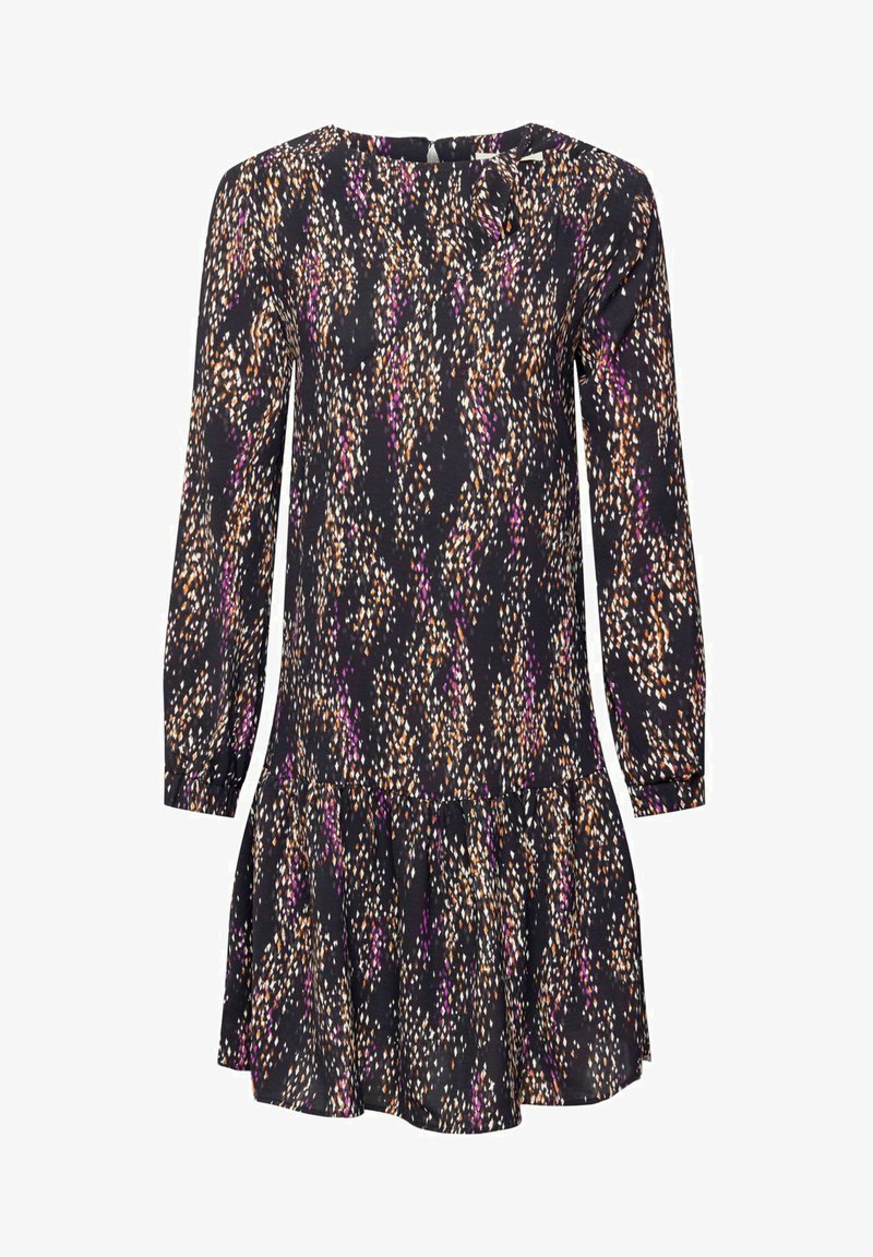 ESPRIT MIT MUSTER UND CUTOUT - Freizeitkleid - Black