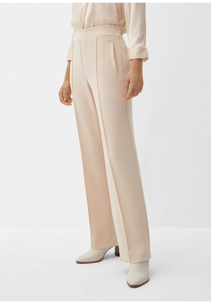 S.Oliver BLACK LABEL Stoffhose - Hellgelb