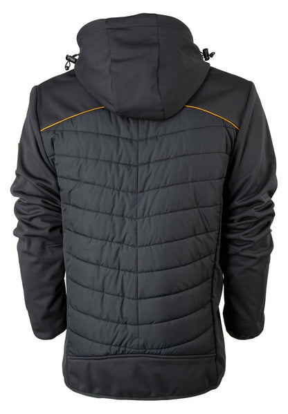  ALRUUT III HYBRID MIT ABNEHMBARER KAPUZE - Winterjacke - Anthrazit Bronze