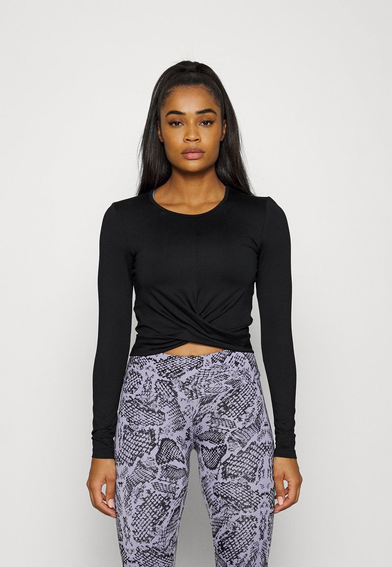  Langarmshirt - Black
