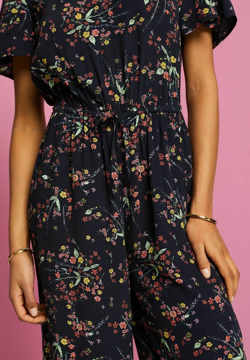 Edc By Esprit OVERALLS - Jumpsuit - Blue