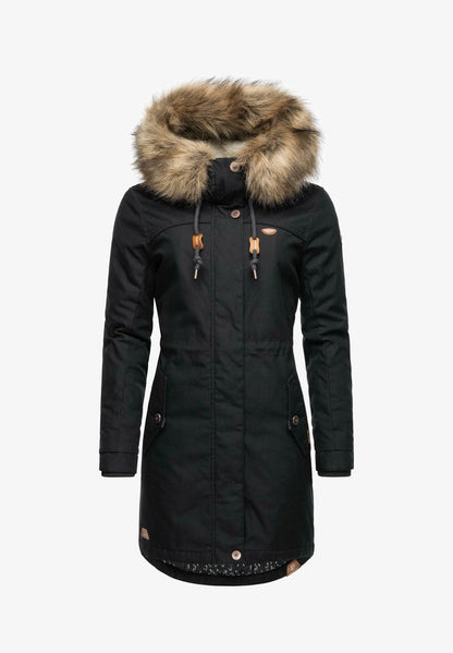 Ragwear TAWNY - Wintermantel - Wine Red