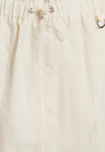 BERSHKA EFFECT - MIDI - A-Linien-Rock - Beige