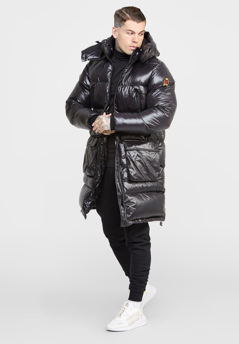  SIKSILK MANAGERS COAT - Parka - Black