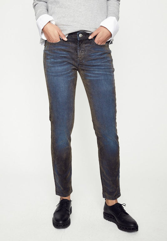  GRACIA - Jeans Slim Fit - Braun