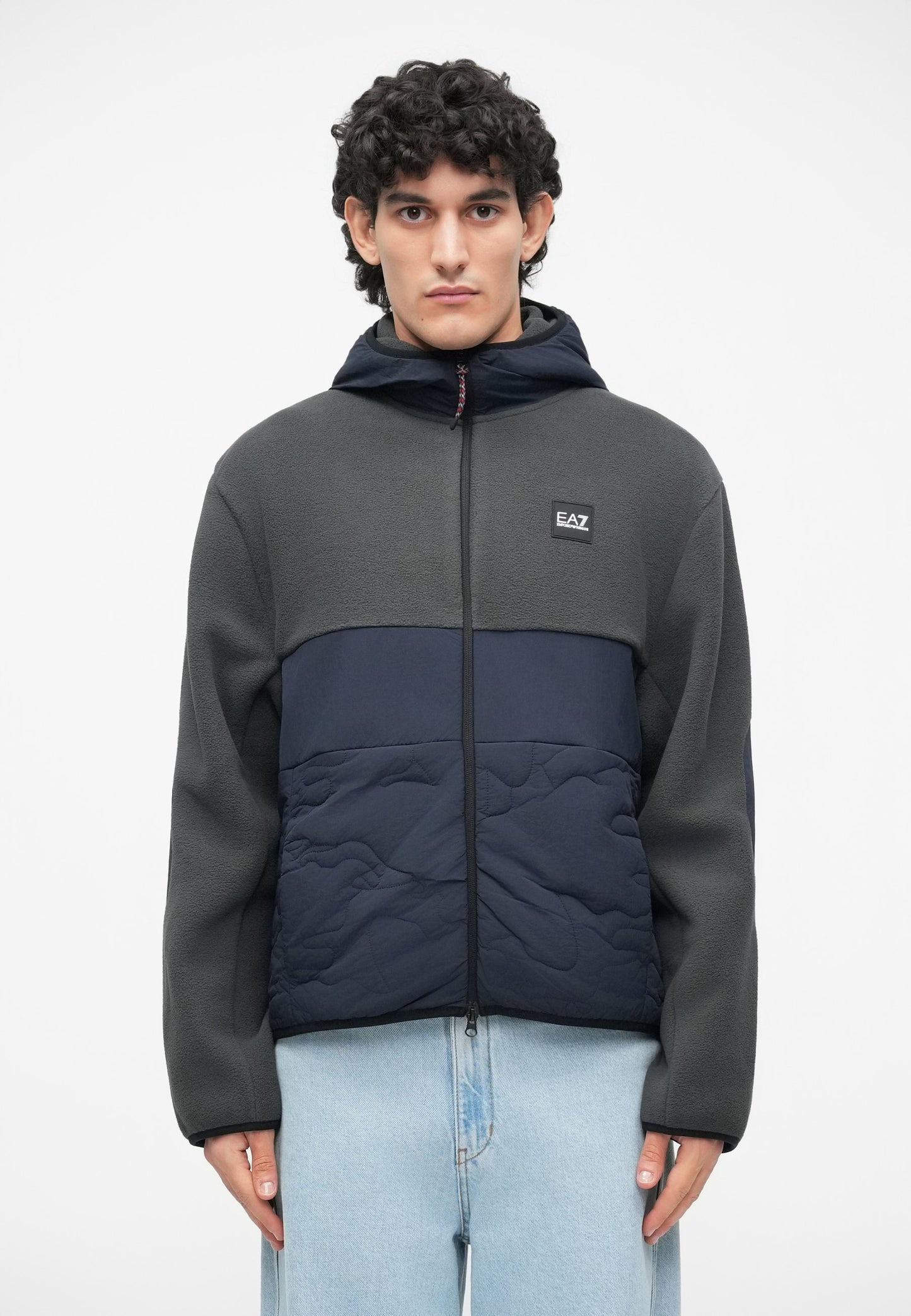 EA7 Emporio Armani MOUNTAIN HIKING UNISEX - Fleece Jacket - Asphalt