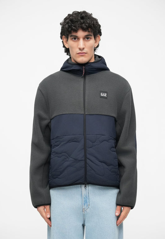 EA7 Emporio Armani MOUNTAIN HIKING UNISEX - Fleece Jacket - Asphalt