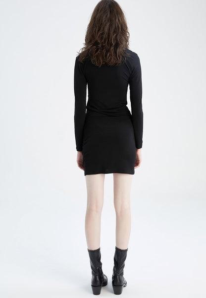 DeFacto BODYCON - Etuikleid - Black