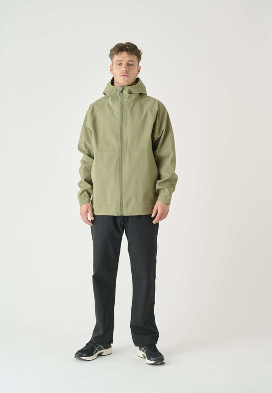 Cleptomanicx NORD WEST - Regenjacke / Wasserabweisende Jacke - Burnt Olive