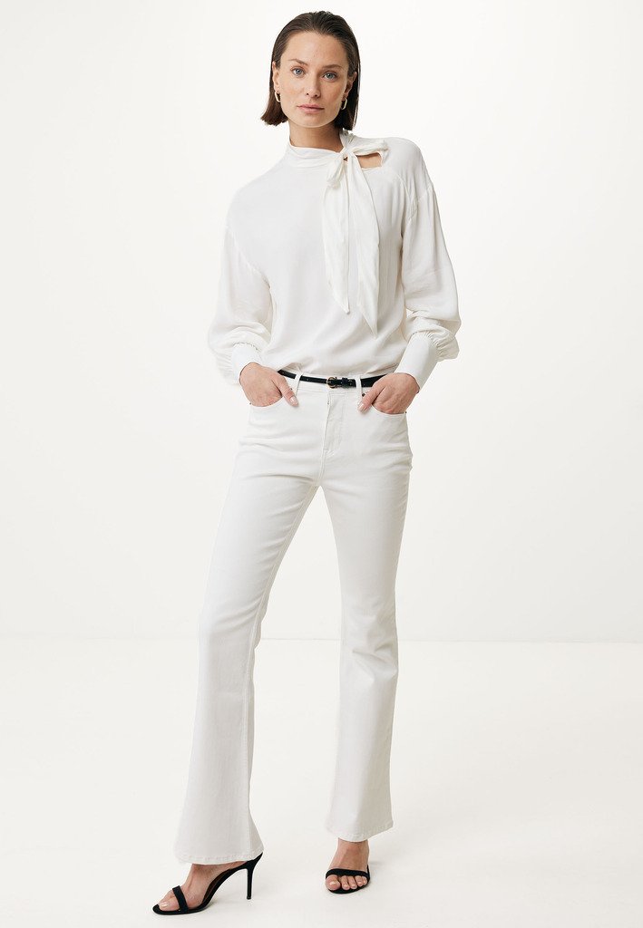 MEXX LONG SLEEVE - Bluse - Off White
