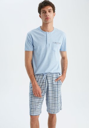 DeFacto SET REGULAR FIT - Nachtwäsche Set - Navy