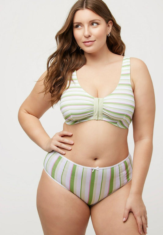 Ulla Popken Bustier - Licht Salie