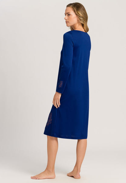 HANRO PAOLA NW - Nachthemd - Space Blue