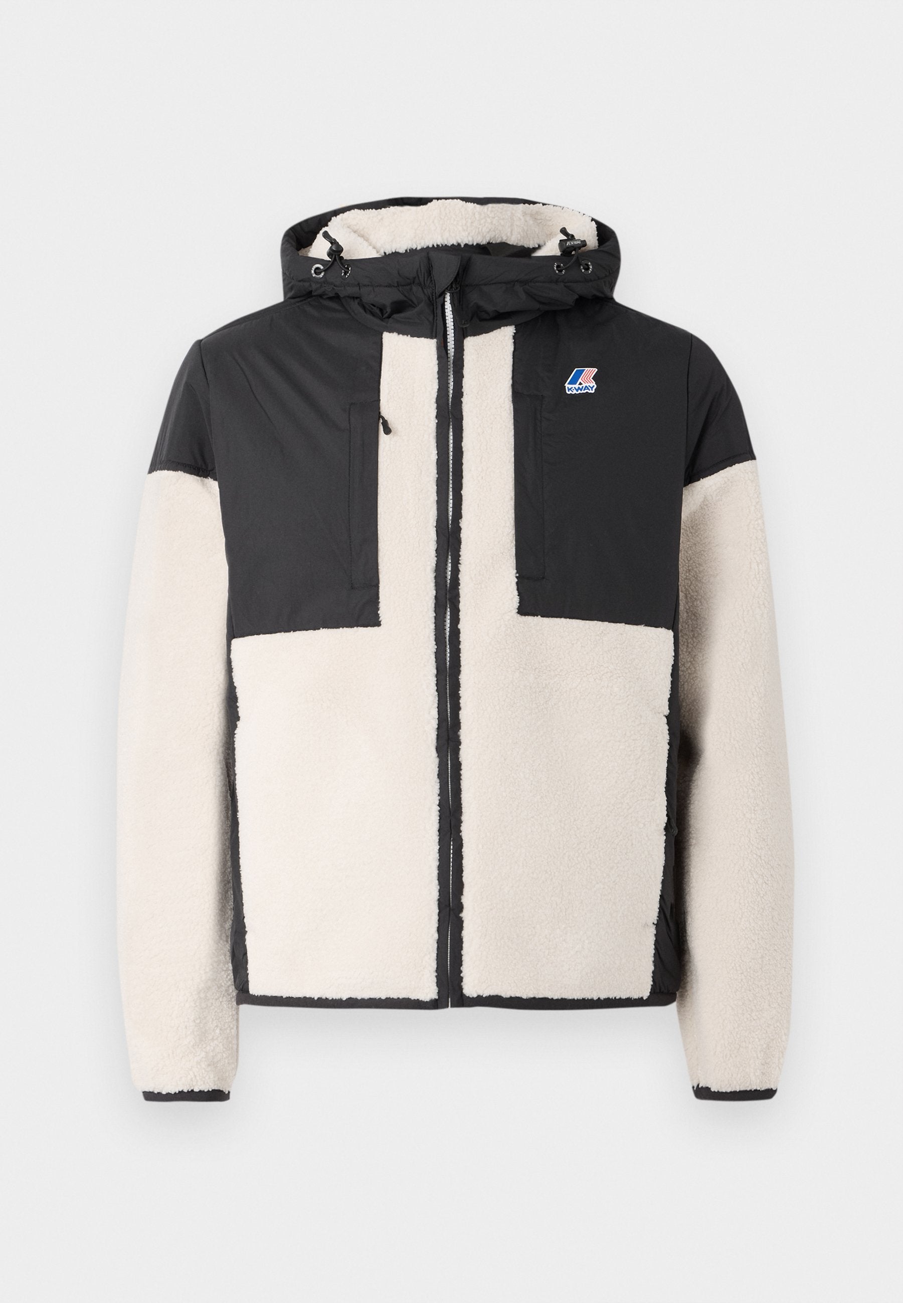 K-Way SAMSON UNISEX - Fleece Jacket - Grey/ecru