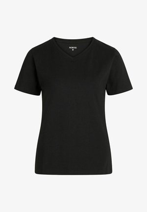  O NECK STRETCH - T-Shirt Basic - Black