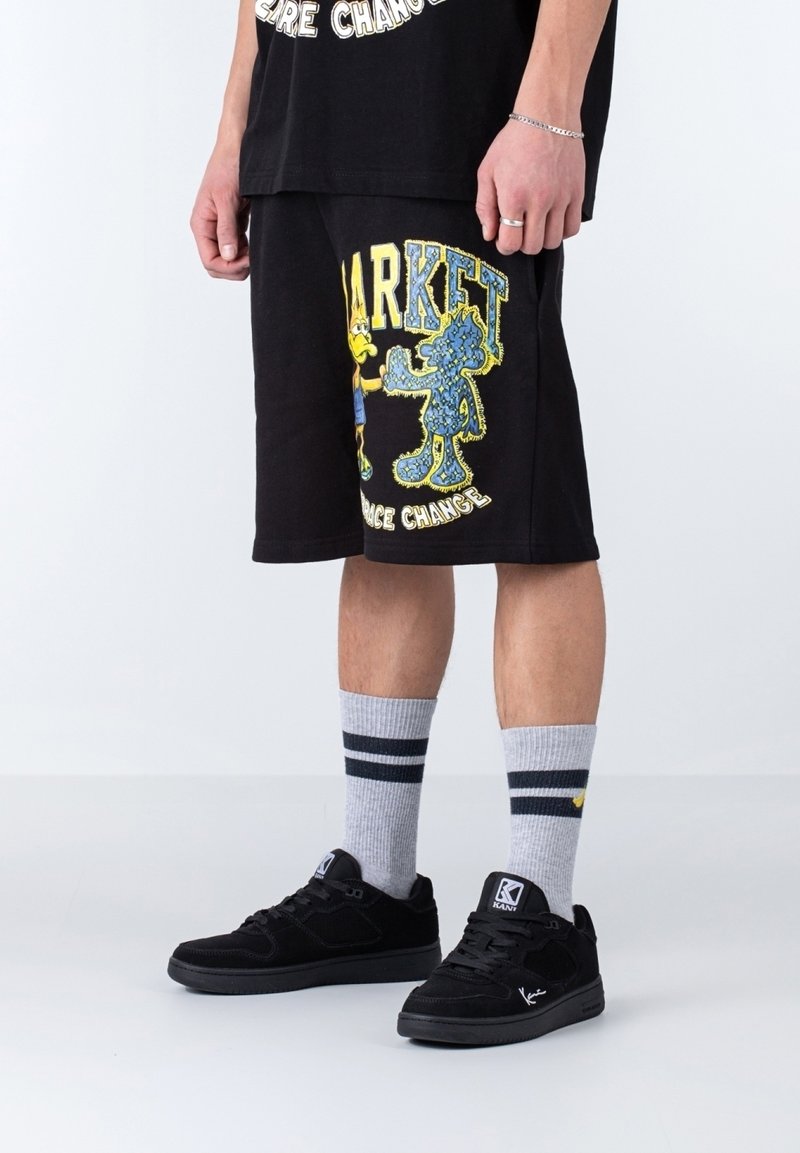  MARKET DARK AND LIGHT DUCK - Shorts - Black
