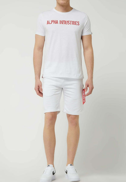 Alpha Industries MIT REISSVERSCHLUSSTASCHE - Shorts - Weiß
