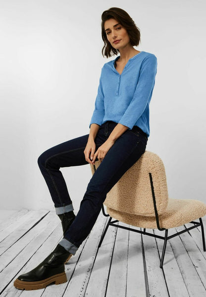 Cecil IM STYLE - Langarmshirt - Blau