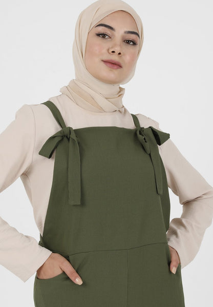  UNLINED TAVIN - Latzhose - Khaki