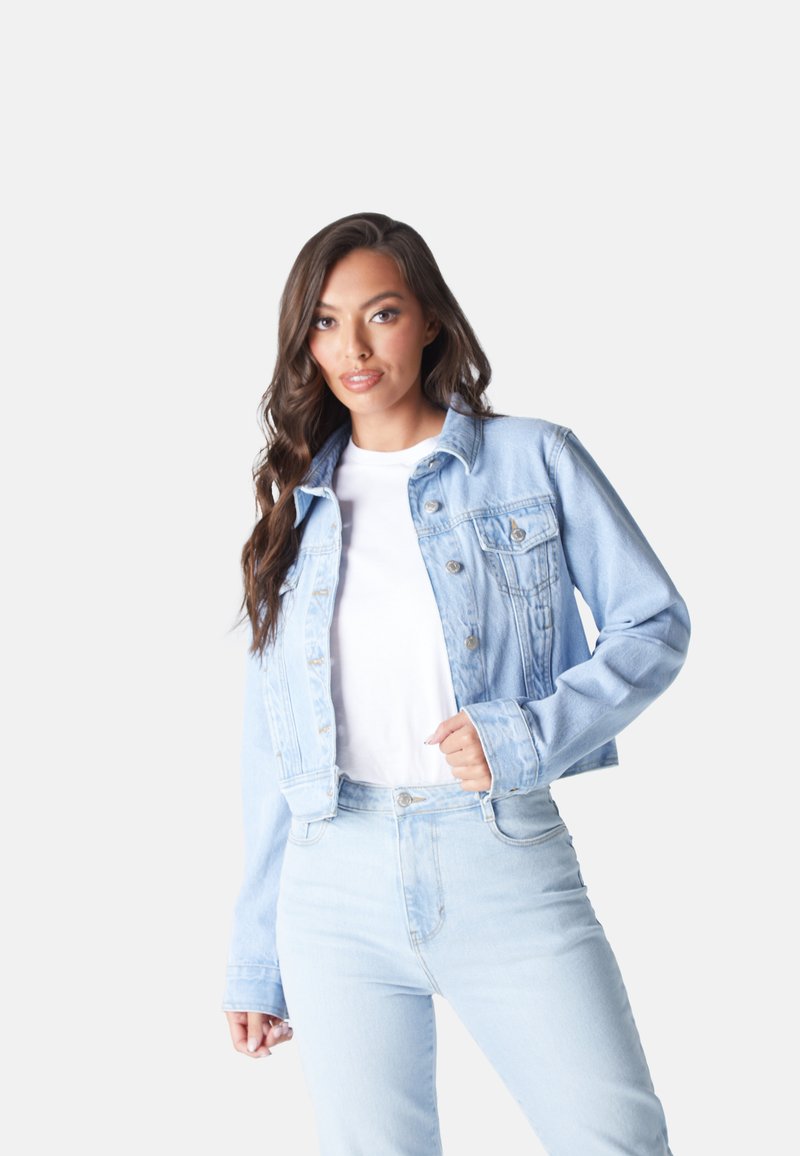  LI PLUS - Jeansjacke - Mid Blue