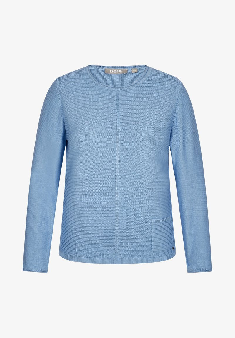  SELECTION - Strickpullover - Azurblau