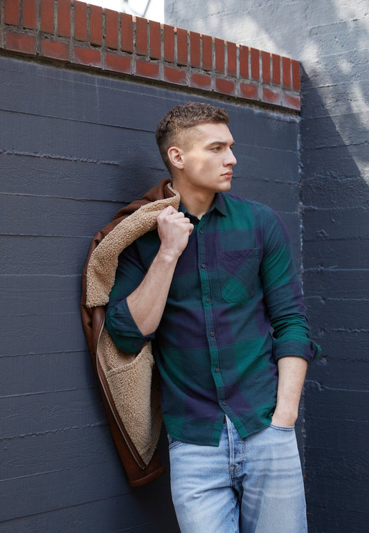 Jack & Jones JOROWEN COMFORT - Hemd - Trekking Green