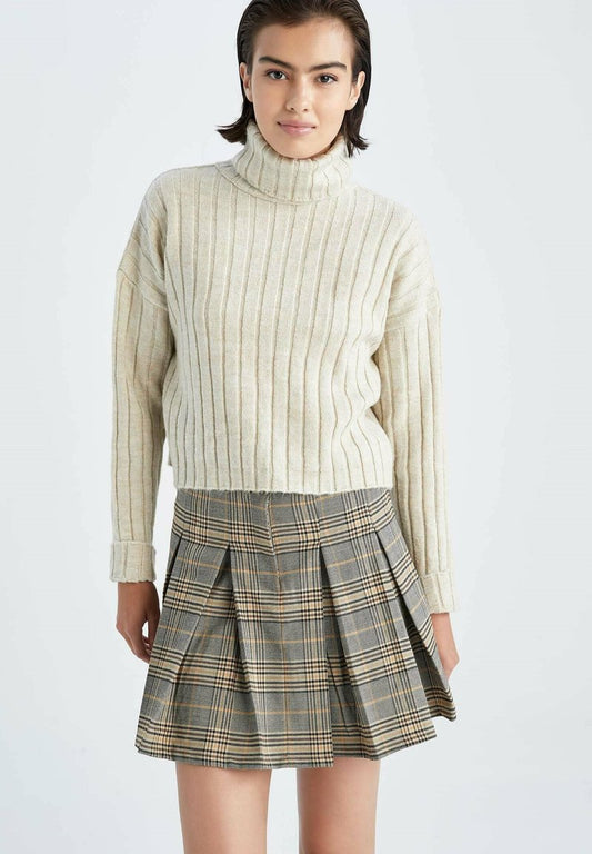 DeFacto Strickpullover - Beige
