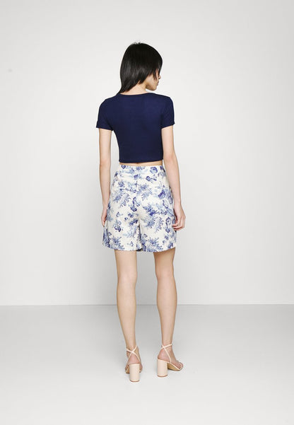 Vila VIPORCELINA SKORT - Wickelrock - Birch