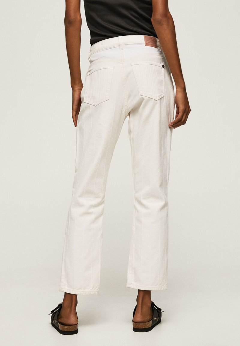 Pepe Jeans CELYN STRIPE - Stoffhose - Denim