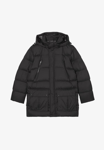 Marc O'Polo MIT WASSERABWEI - Daunenmantel - Black