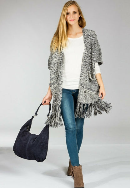  Strickjacke - Dunkelblau