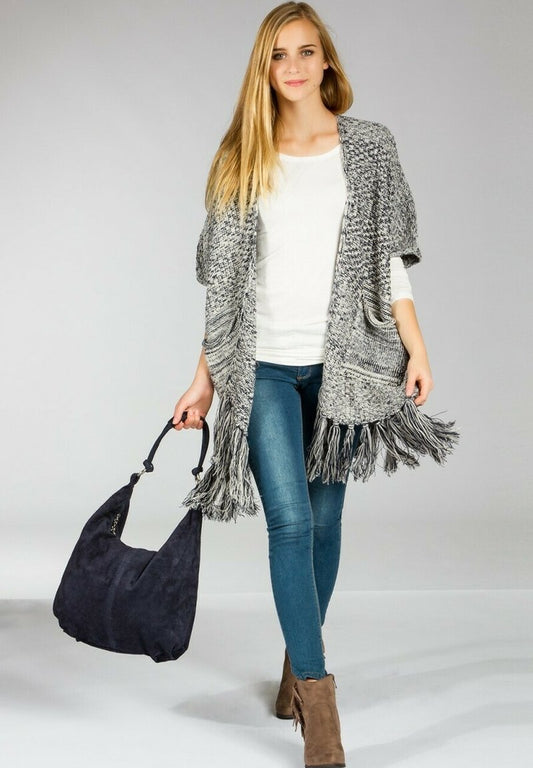  Strickjacke - Dunkelblau