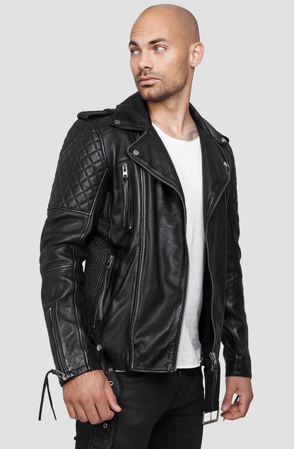  SIMBA - Lederjacke - Schwarz