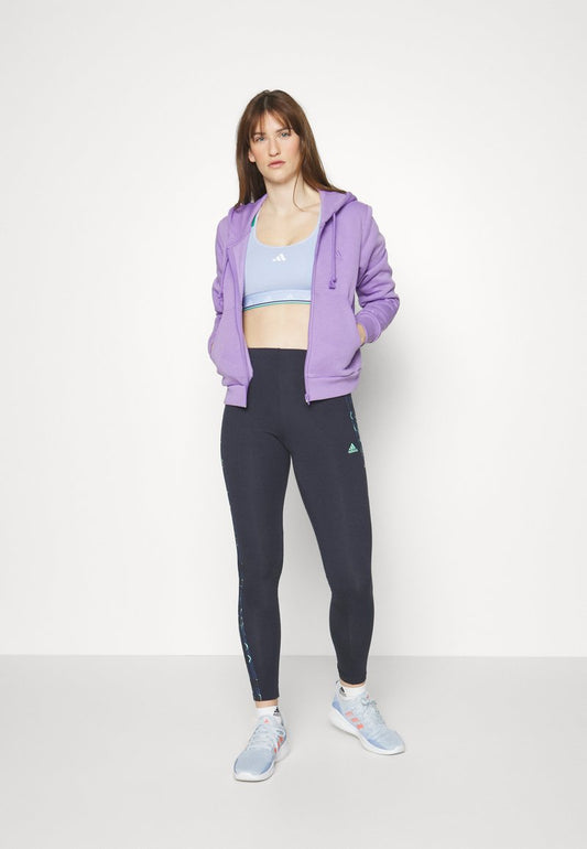 Adidas Sportswear Sweatjacke - Violet Fusion