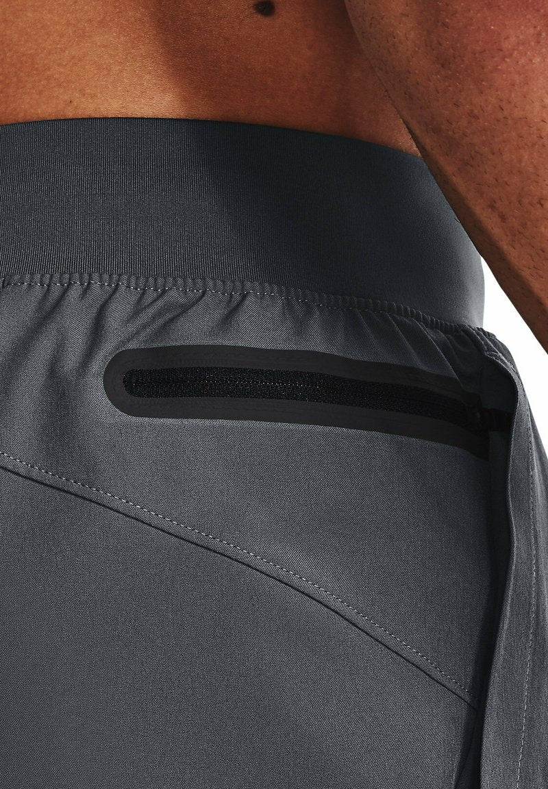 Under Armour UNSTOPPABLE - Kurze Sporthose - Pitch Gray