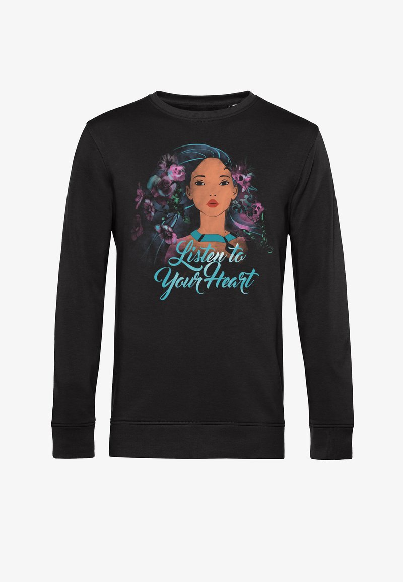 Henry Tiger FLOWER POCAHONTAS - Sweatshirt - Black