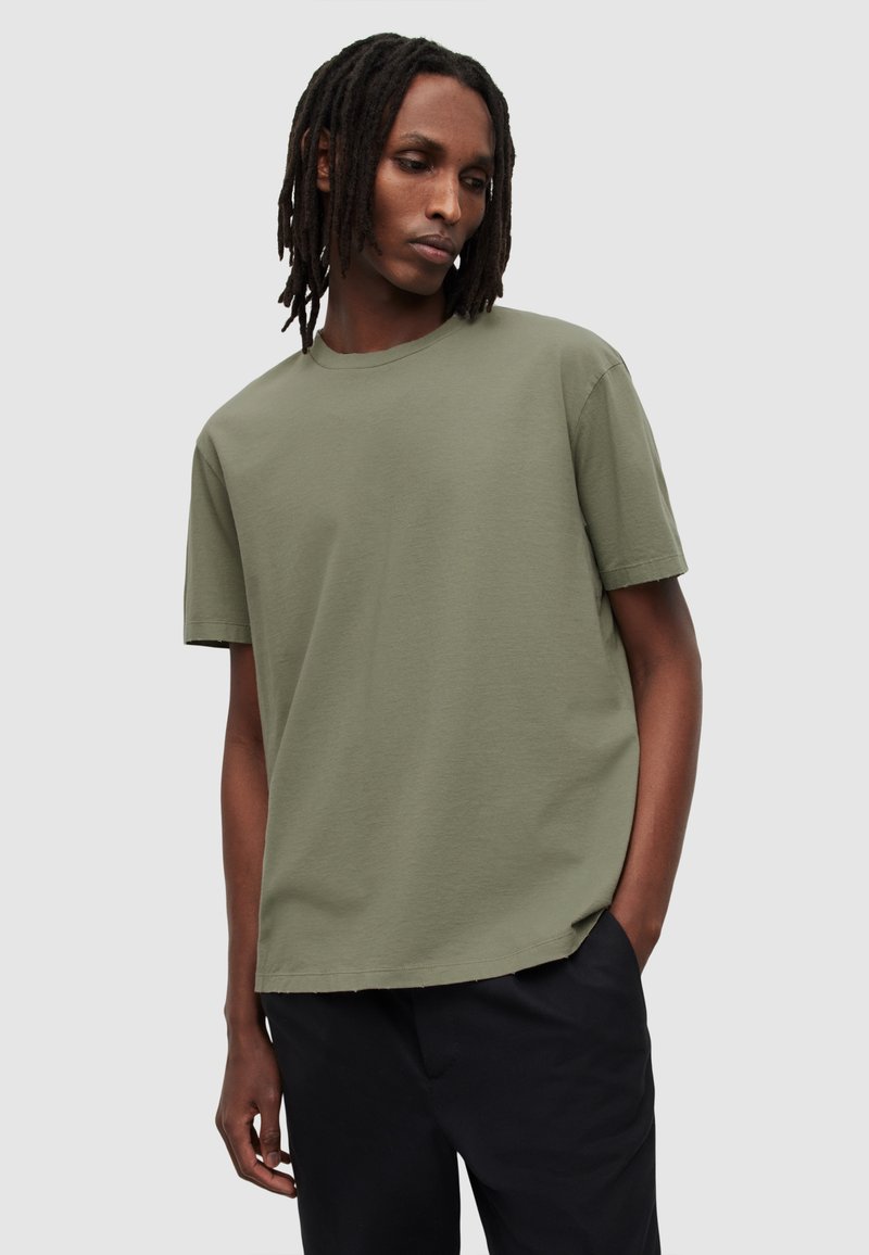 AllSaints BODHI SS CREW - T-Shirt Basic - Green