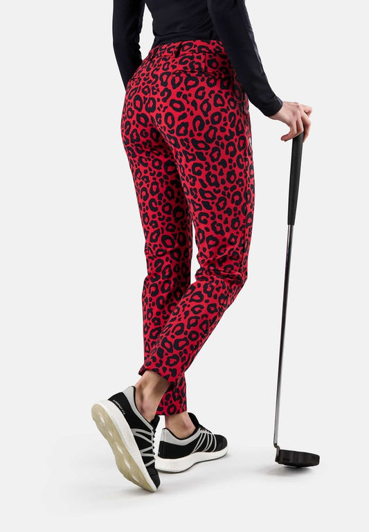 Hydrogen WINTER GOLF TECH - Stoffhose - Mottled Red
