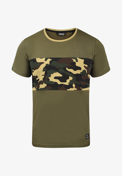 Solid SDCALLUX - T-Shirt Print - Dusty Olive