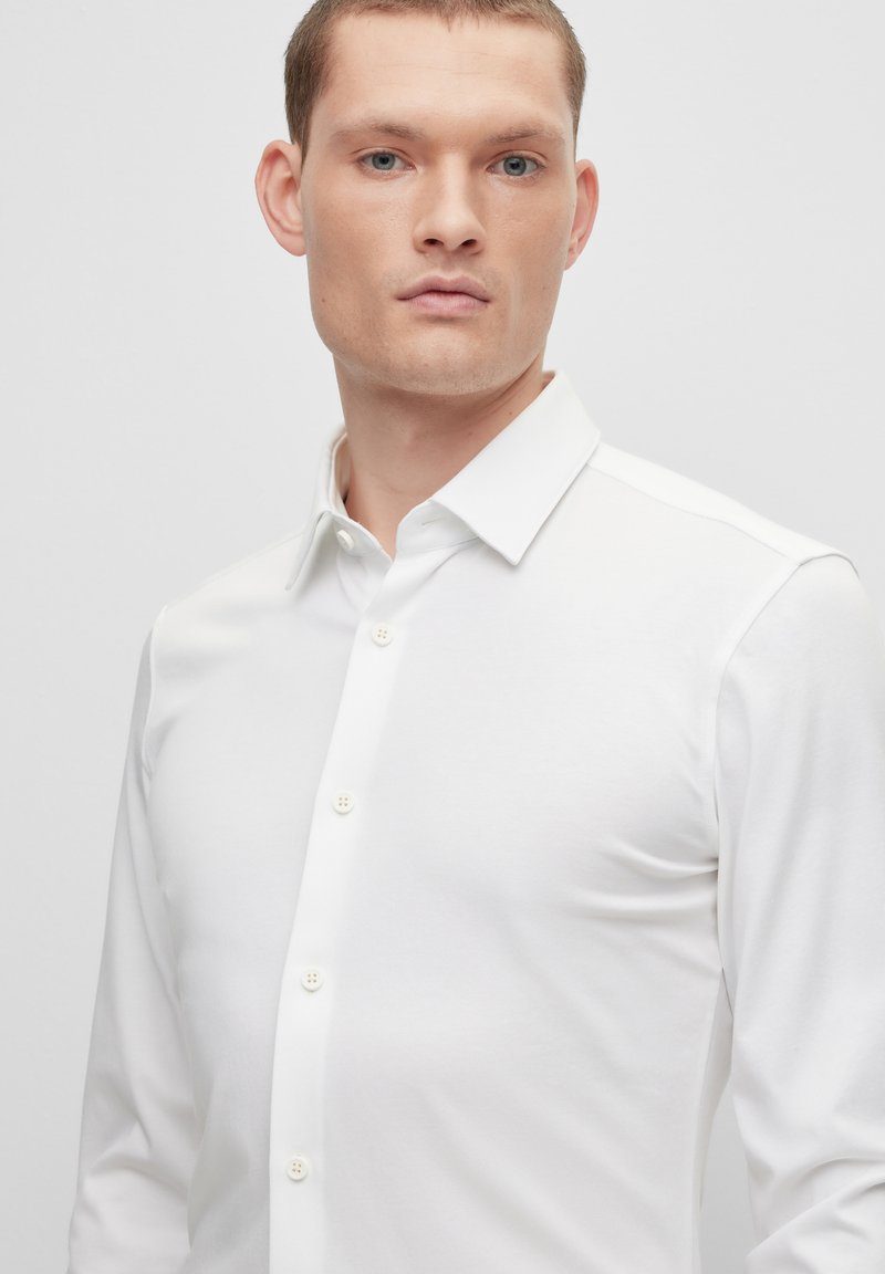 Boss Slim Fit Langarm - Businesshemd - White