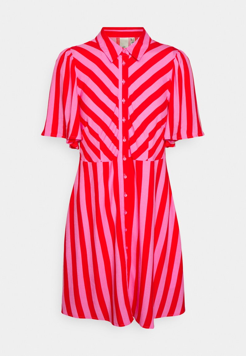  YASSAVANNA SHIRT DRESS - Blusenkleid - Cyclamen/bittersweet