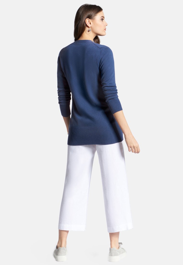  PETER HAHN - Strickjacke - Blue