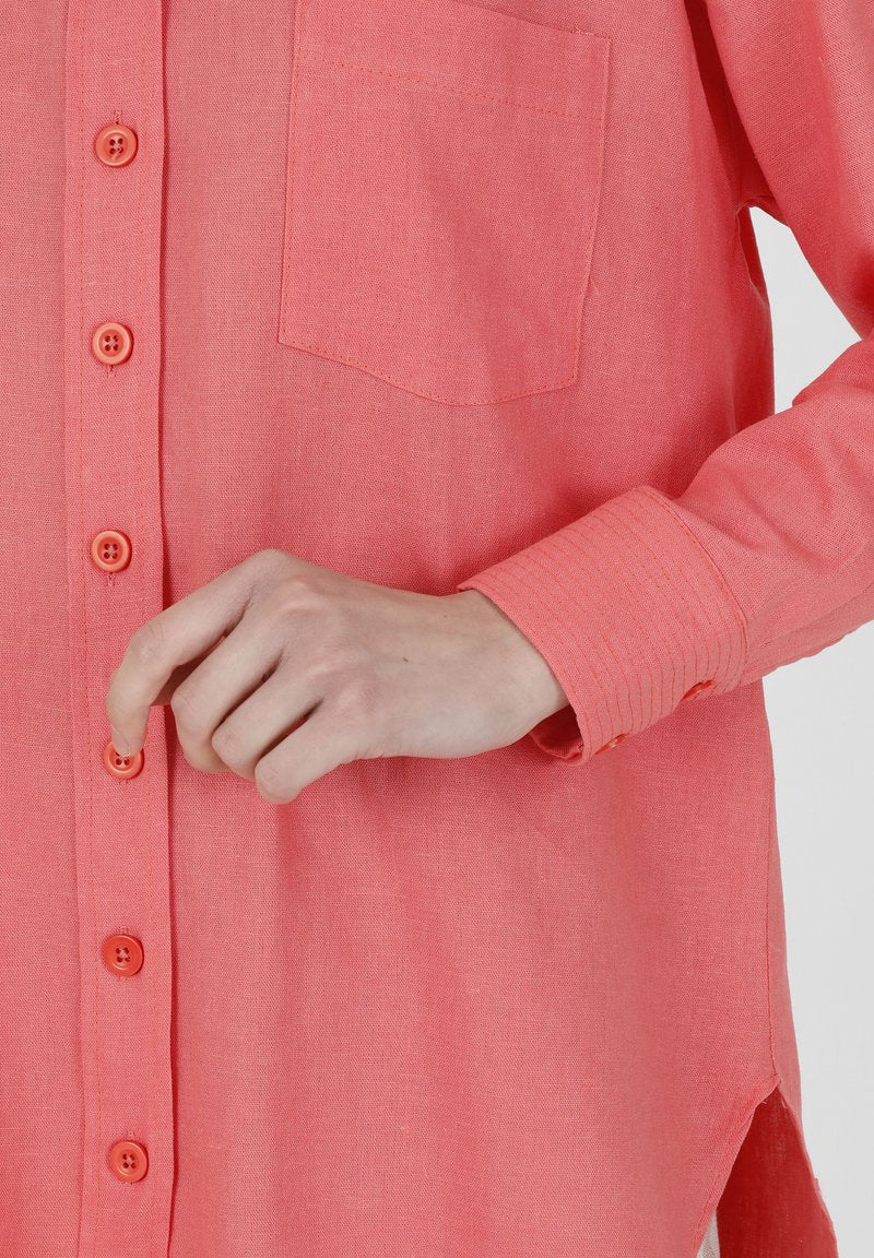  Hemdbluse - Coral