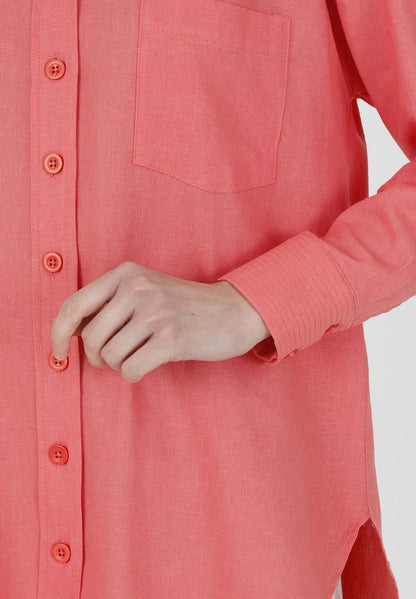  Hemdbluse - Coral
