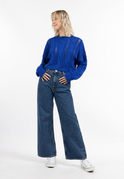  MYMO PULLOVER BIANY - Strickpullover - Blau